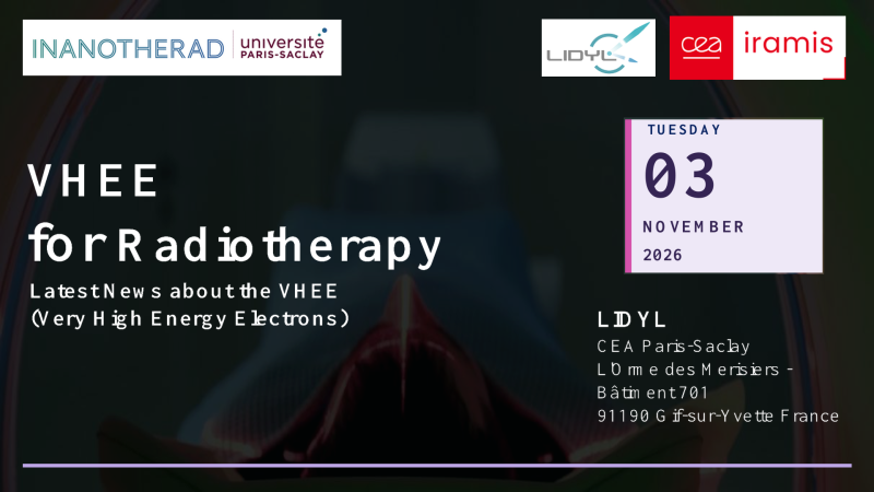 Workshop "VHEE for Radiotherapy"